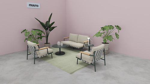 SETTLE 2-SEATER SOFA/ DARK GREEN
SETTLE LOUNGE CHAIR / DARK GREEN
LINEAR STEEL COFFEE TABLE / Ø70 CM H:40 CM / DARK GREEN
LINEAR STEEL COFFEE TABLE / Ø42 CM H:47 CM / DARK GREEN
PITON PORTABLE LAMP / ALUMINUM
PLY RUG / 200 X 300 CM / MOSS GREEN RECYCLED
SILENT VASE/ Ø 15 CM/ CLEAR
SILENT VASE/ Ø 11 CM/ CLEAR
