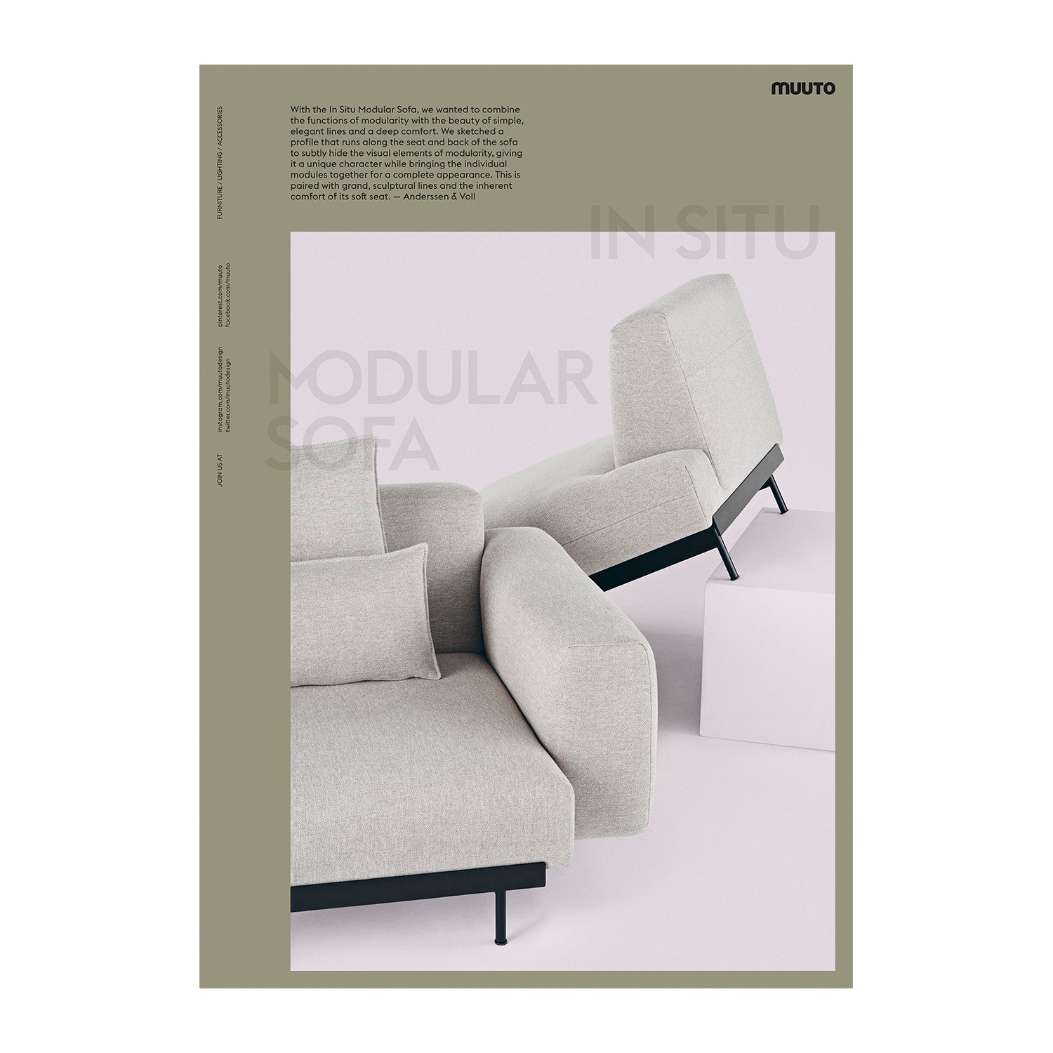In Situ Modular Sofa brochure 2020 - Frontpage - 1-1