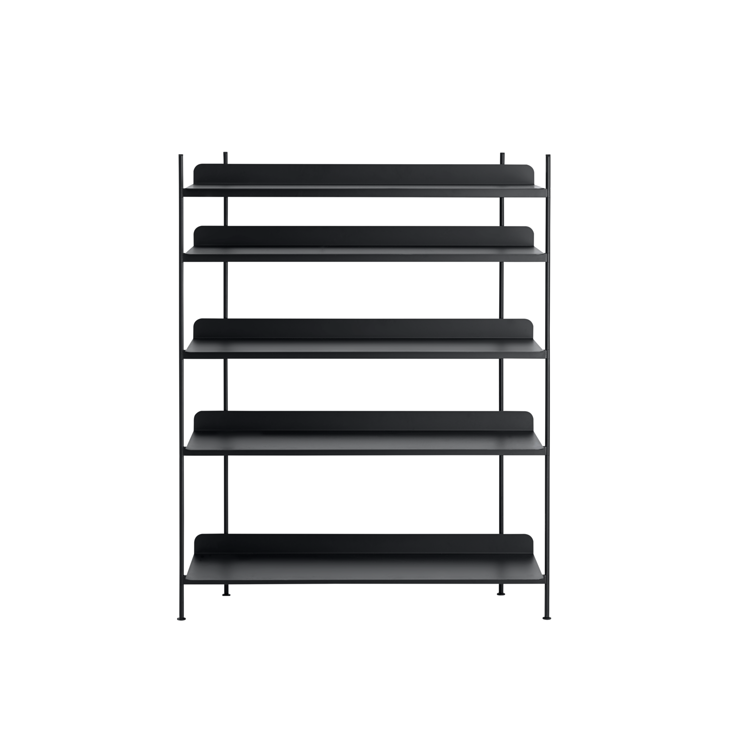 Compile Shelving System | Simple and open look shelving